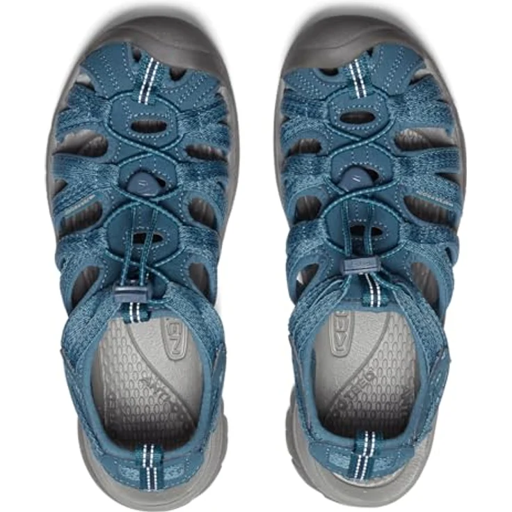 Keen Whisper W, Damen Wanderschuhe mit Schnellverschluss, Smoke Blue, Größe 39.5 – Bild 6