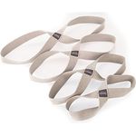 Yoga Loop Ananta S, Yoga Gurt ohne Schnalle, ca. 33 cm, aus 100% Baumwolle, natur, Yoga-Hilfsmittel, Yoga-Zubehör