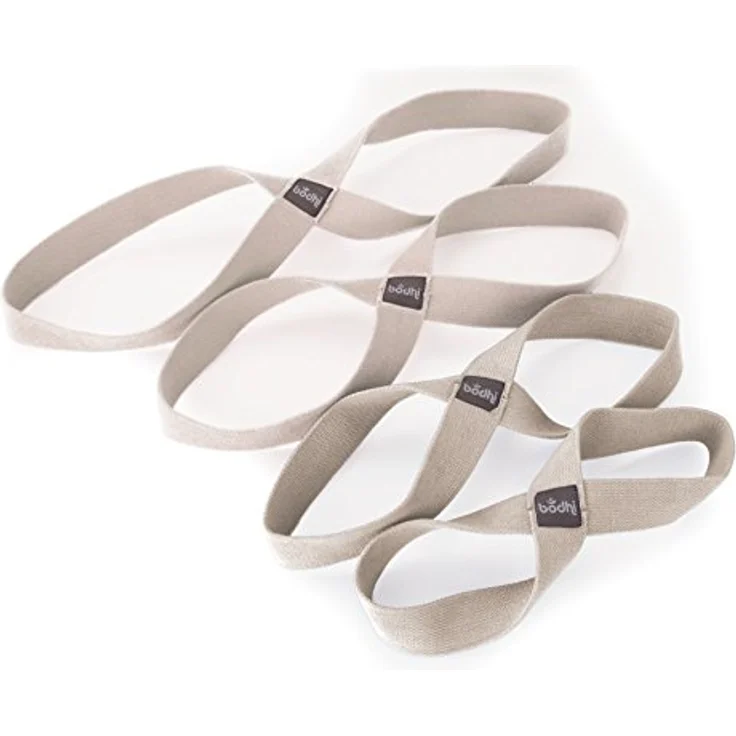 Yoga Loop Ananta S, Yoga Gurt ohne Schnalle, ca. 33 cm, aus 100% Baumwolle, natur, Yoga-Hilfsmittel, Yoga-Zubehör – Bild 1