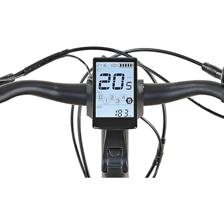 Prophete Geniesser 4.0 City E-Bike, 28 Zoll, 540Wh Akku, Mittelmotor, 7-Gang Nabenschaltung, HDY Scheibenbremse, Rahmenhöhe 48 cm – Bild 4