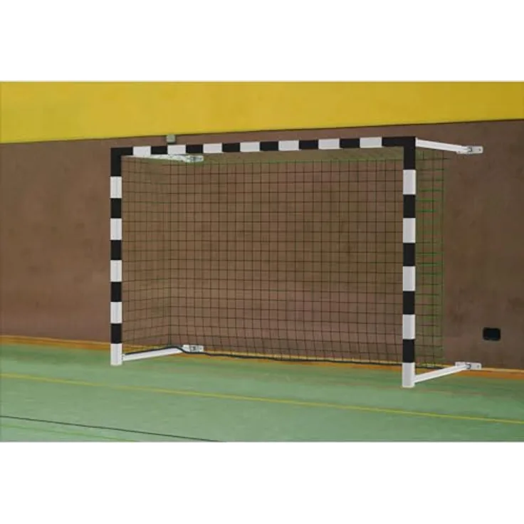 Sport-Thieme Handballtor mit Wandbefestigung, schwenkbar und verstellbarer Ausladung von 1,25–2,25 m, hohe Standfestigkeit