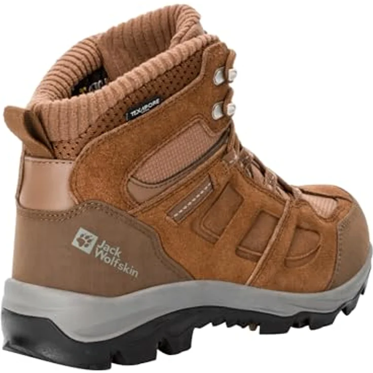 Jack Wolfskin VOJO 3 WT TEXAPORE MID W, Wasserdichter Mid-Cut Wanderschuh mit Fleecefutter für Minusgrade bis -20°C, griffiger Profilsohle – Bild 3