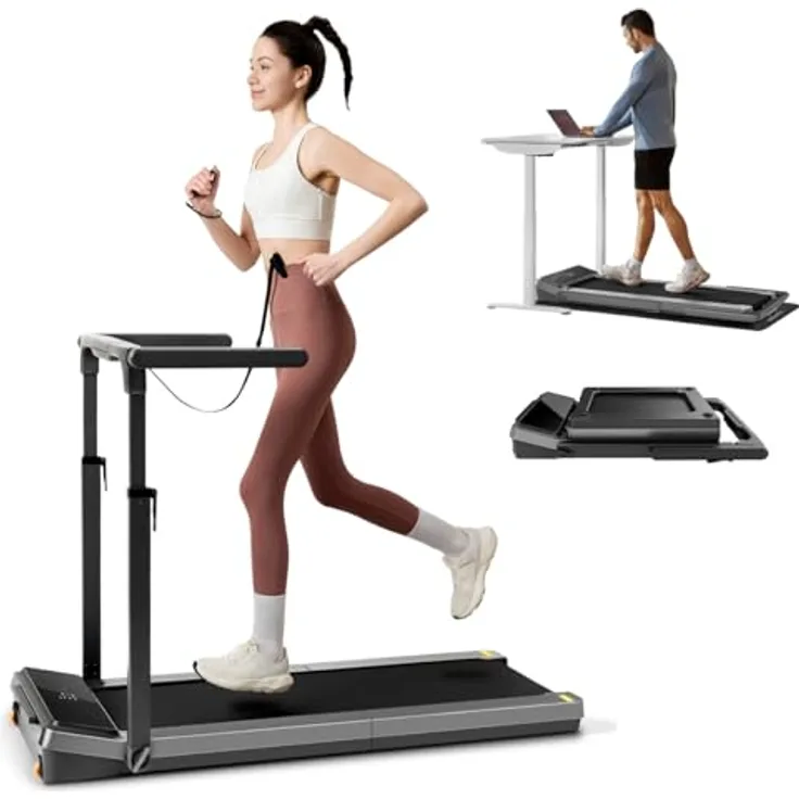 WALKINGPAD Unisex Z3 Hybrid+ Laufband, Schwarz, max. Geschwindigkeit bis 10 km/h