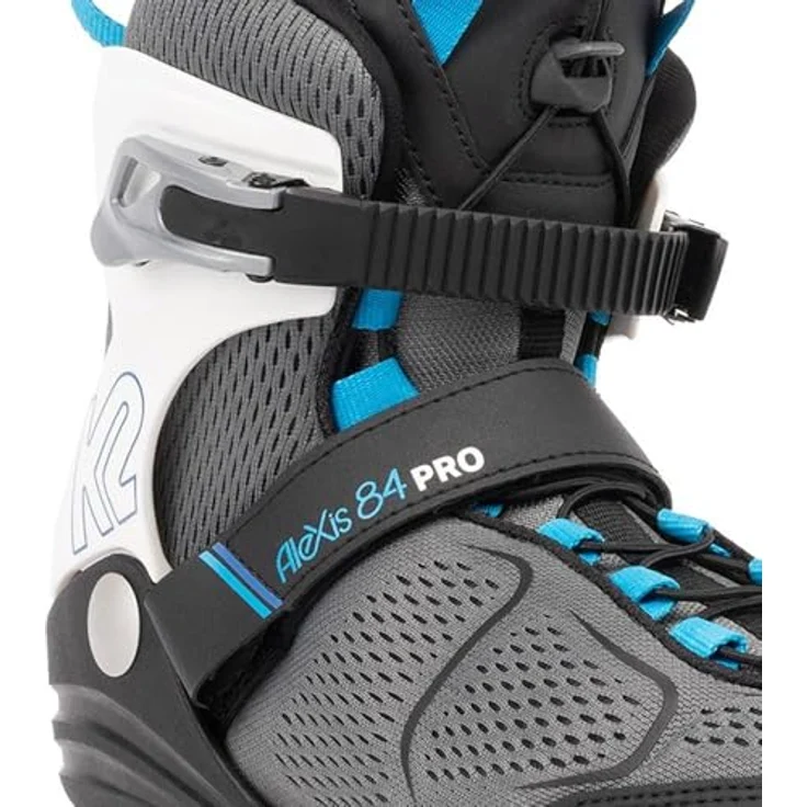 K2 Inline Skates ALEXIS 84 PRO, 84 mm Rollen, Aluminium Schiene, graublau, Größe 39,5 – Bild 5