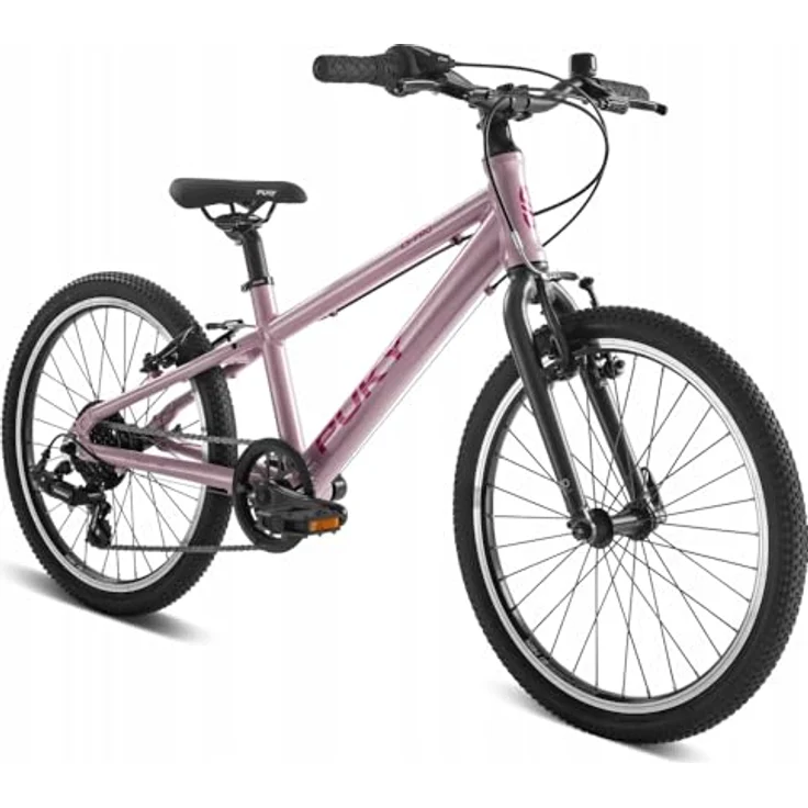 Puky LS-Pro 20, Kinderfahrrad aus leichtem Aluminium mit 7-Gang-Kettenschaltung und V-Bremsen, grau – Bild 2