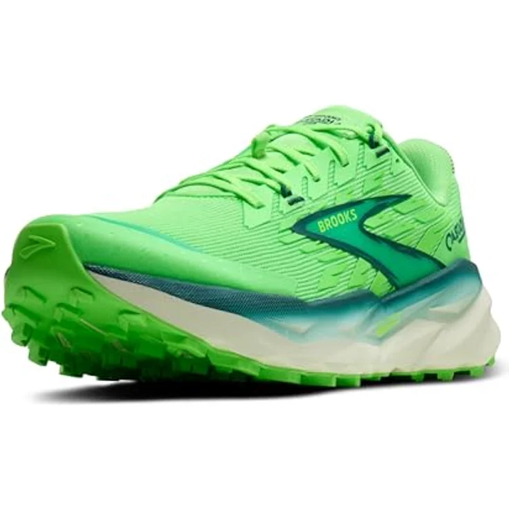 Brooks CASCADIA 19 Men, Trailrunning-Laufschuhe in grün, Größe US 9.5 - EU 43 - CM 27.5 - UK 8.5 – Bild 1