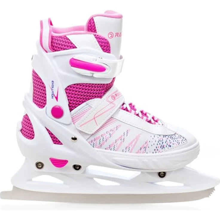 RAVEN 4in1 Inline Skates Triskates Rollschuhe für Kinder Mädchen, verstellbar (Grace, Gr. 28-32, 18,5cm-21cm) mit Double-Vent-System und Double-Shock-Absorbing-System – Bild 4