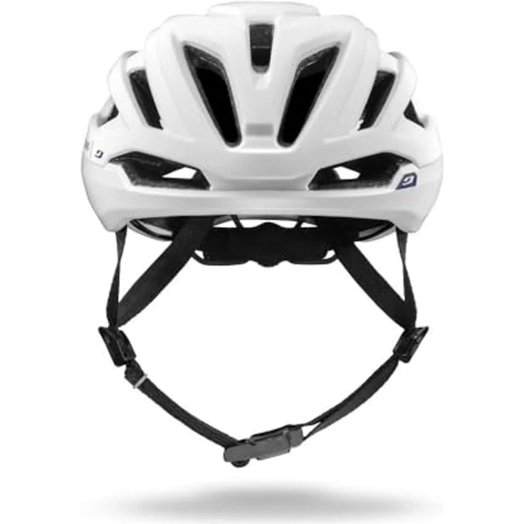 Julbo Fast Lane Fahrradhelm, leichter und sicherer Helm mit aerodynamischem Design, Weiß, Größe 58-62 cm – Bild 2