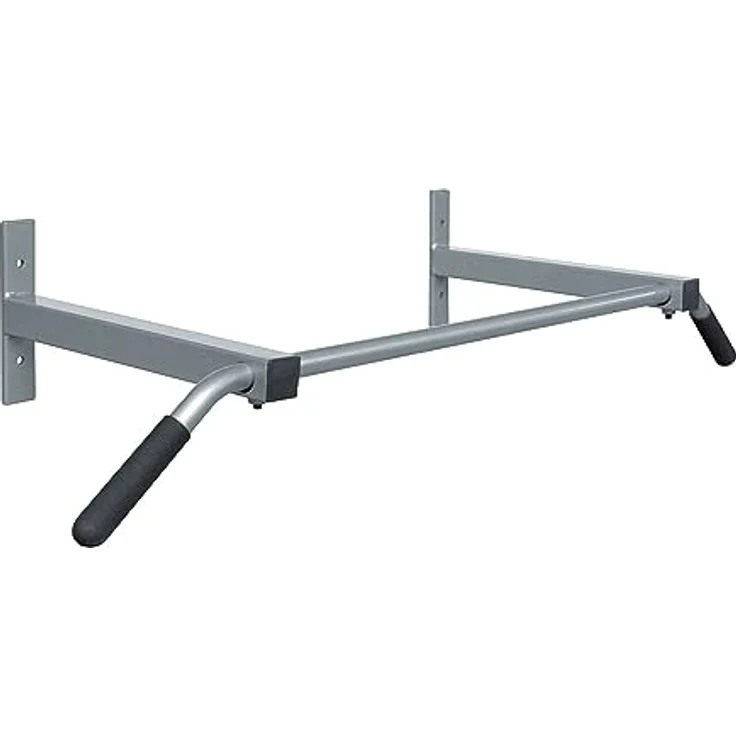 Tunturi Klimmzugstange für die Wand, 2 Gummigriffe, 120 cm, Wandbefestigung oder Deckenbefestigung