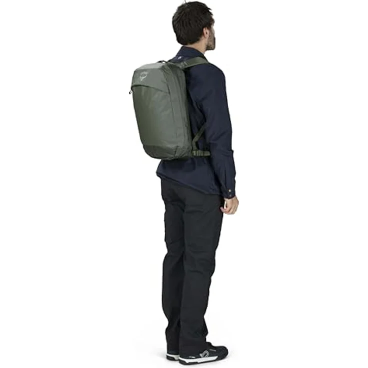 Osprey Transporter Panel Loader Rucksack, 47 cm mit Laptopfach, silberfarben – Bild 15