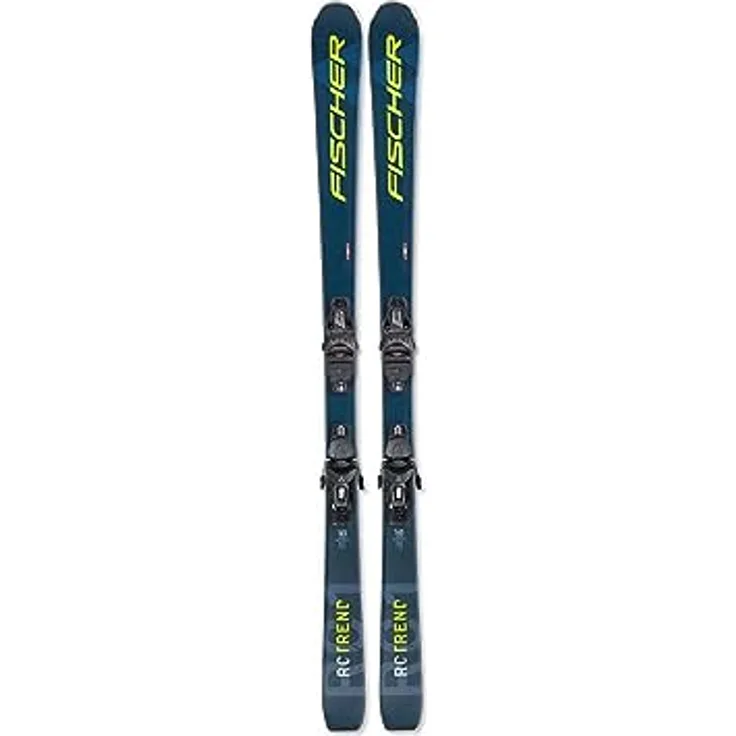 Fischer RC Trend SLR, All Mountain Carvingski 165cm mit Bindung RS9 SLR Z2,5-9, einsteigerfreundlich, schwarz, Modell 2024