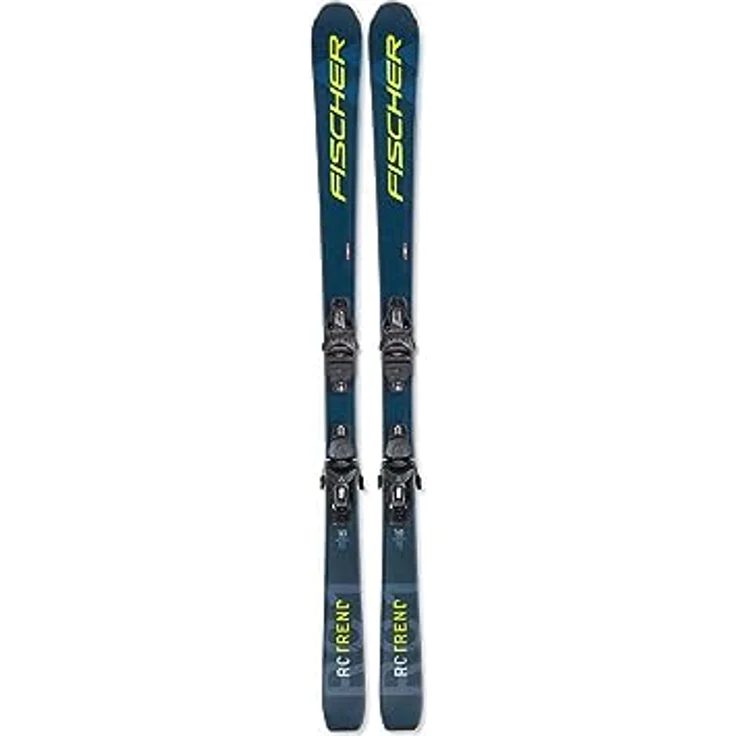 Fischer RC Trend SLR, All Mountain Carvingski 165cm mit Bindung RS9 SLR Z2,5-9, einsteigerfreundlich, schwarz, Modell 2024 – Bild 1