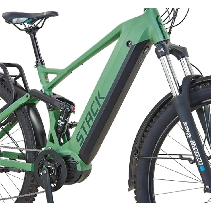 Prophete Stack 5.0 SUV E-Bike Fully 29 Zoll - Mittelmotor AEG - 720 Wh - 10-Gang Kettenschaltung - HDY. Scheibenbremse - Rahemnhöhe 48 cm, in Schwarz – Bild 5