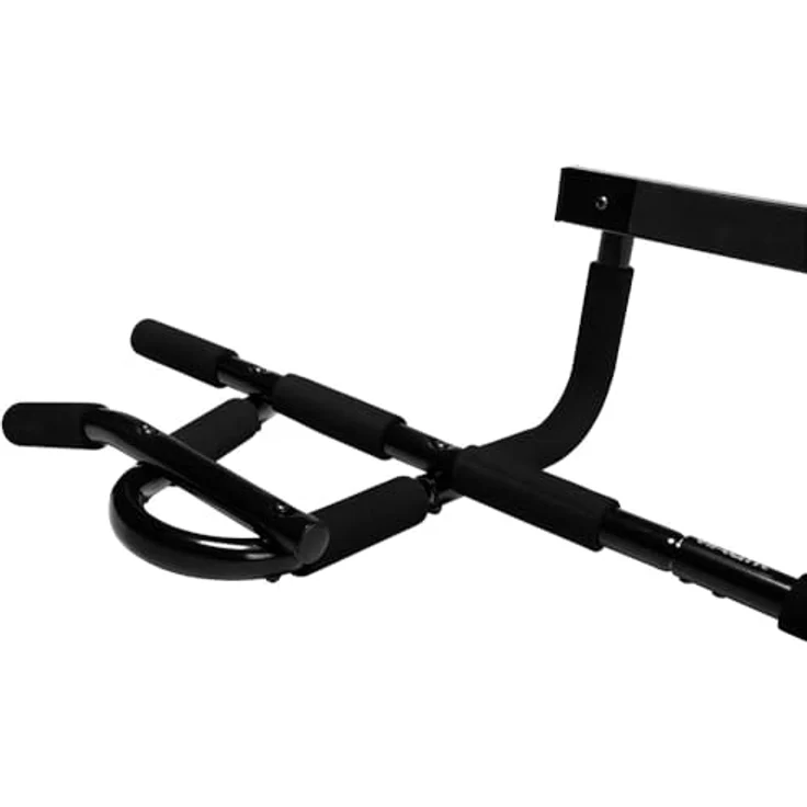 VirtuFit multifunktionale Zugstange Deluxe, Klimmzugstange mit verschiedenen Griffpositionen und Hebelwirkung, schwarz – Bild 3