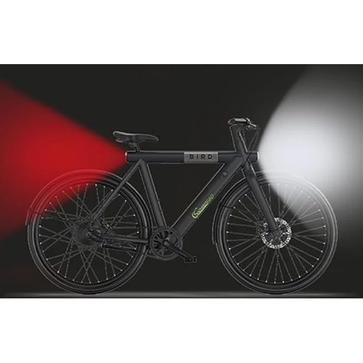 SachsenRAD xBird C6R Connect Urban E-City-Bike, E-Bike mit Riemenantrieb und integriertem LCD-Display, schwarz, für Körpergrößen 150-180 cm – Bild 5