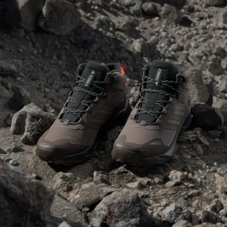Adidas Terrex Skychaser AX5 Mid GTX Wanderstiefel, wasserdicht und atmungsaktiv, Trace Brown/Earth Strata/Semi Impact Orange, Größe 38 – Bild 9