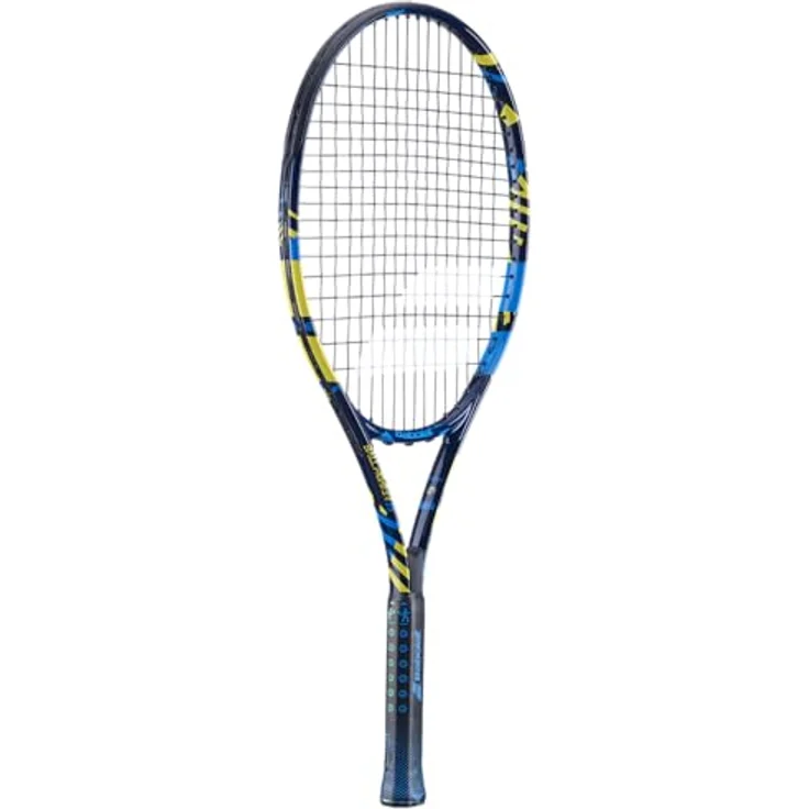 Babolat Ballfighter 25 Jugend Tennisschläger, leicht, ergonomisches Design, Blau/Gelb – Bild 1