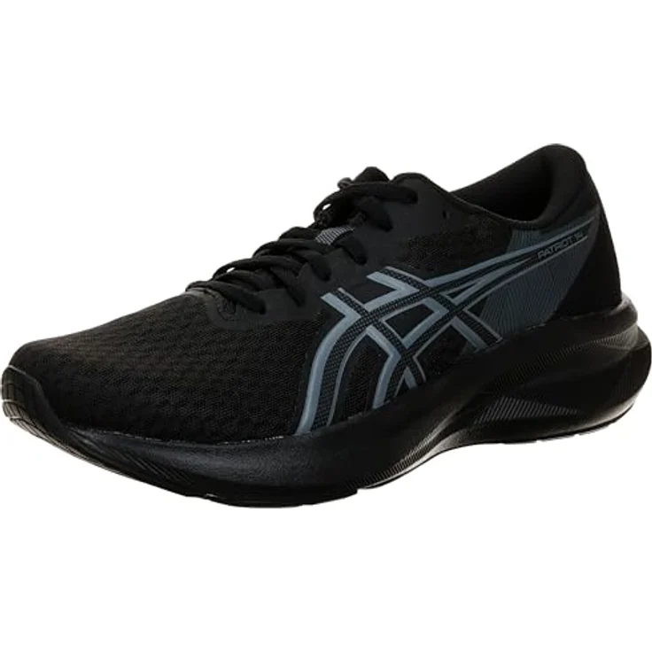 ASICS Patriot 14, Herren Laufschuhe, Schwarz/Metropolis, Größe 46.5 – Bild 1