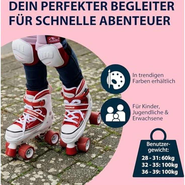 Hudora, Rollschuhe, (34, 35) – Bild 9