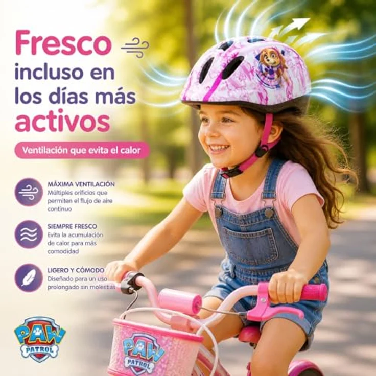 Toimsa Fahrradhelm Paw Patrol Skye – Bild 8