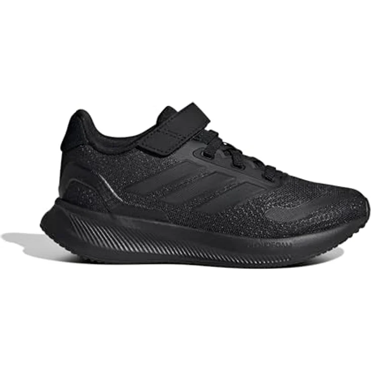Adidas Runfalcon 5, Jungen Laufschuh mit Cloudfoam Dämpfung, core black, Größe 31 – Bild 2