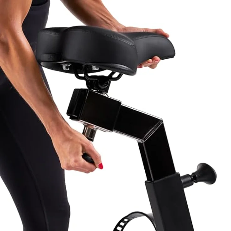 HAMMER Ergometer Spheris 4.0 NorsK, Echtholz-Design, 10 kg Schwungmasse, 10,1″ Touchdisplay, kompatibel mit Kinomap und Zwift, bis 180 kg belastbar – Bild 6