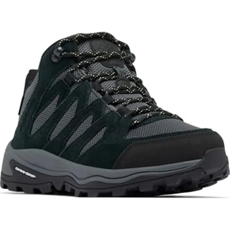 Columbia Redmond IV Mid Waterproof, Damen Wanderschuhe mit Techlite™-Aufprallschutz, schwarz, Schuhgröße 41 EU – Bild 1