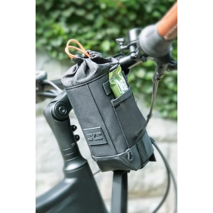 SKS Velotasche, Lenkertasche mit 1.25 l Volumen, reflektierenden Elementen und wasserabweisendem Boden – Bild 8