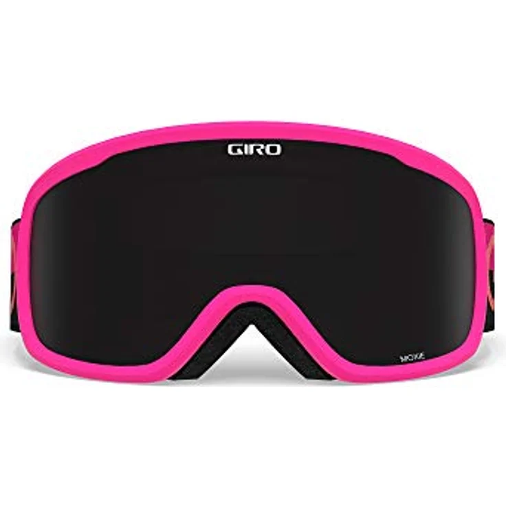 Giro Damen Skibrille Moxie, Black/pink Throwback, Zylindrische Doppelscheibe, Helmkompatibel, Unisize, 300069-007 – Bild 5