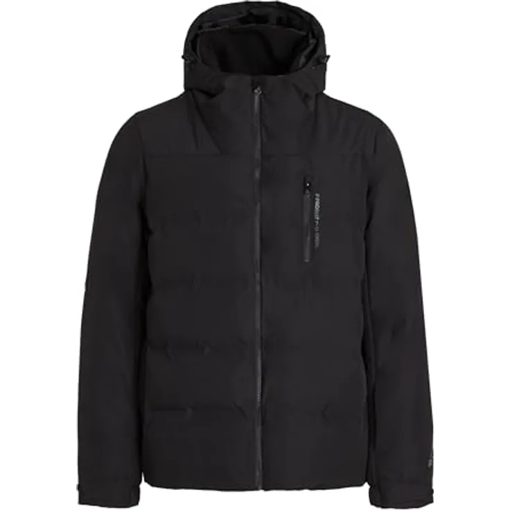 PROTEST PRTSUPERIOR24 Snow Jacke, 10K wasserdicht, atmungsaktiv, Farbe True Black, Größe L