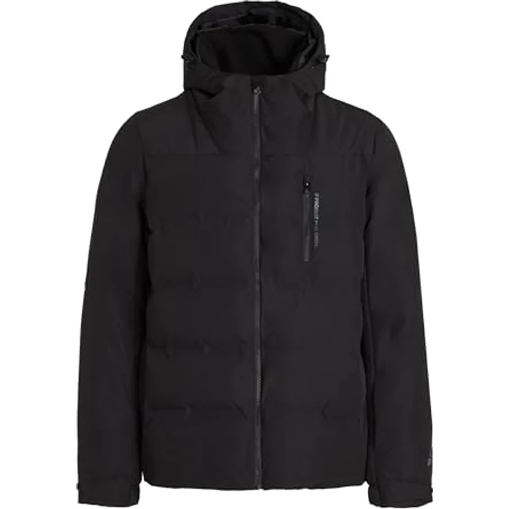 PROTEST PRTSUPERIOR24 Snow Jacke, 10K wasserdicht, atmungsaktiv, Farbe True Black, Größe L – Bild 1