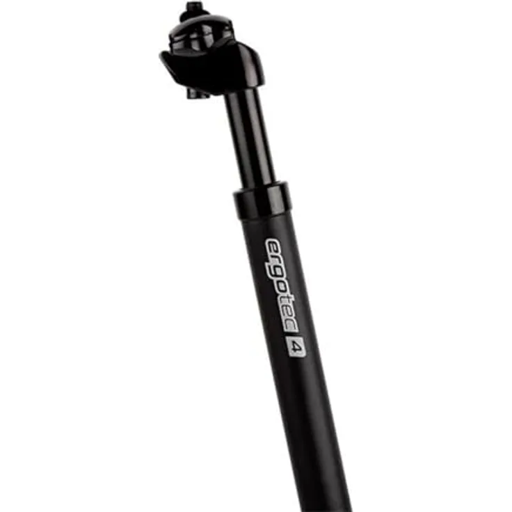 ergotec ERGOTEC Seat Post SP-4.0, Aluminium Sattelstütze 27.2 x 350 mm, Patent Gef. in Black Sand