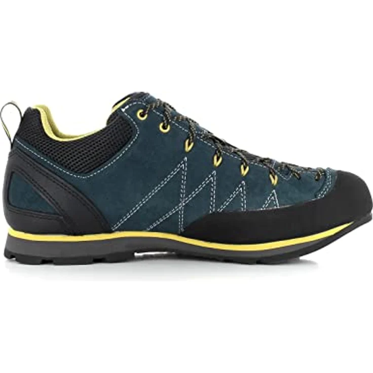 Scarpa Crux GTX, Wasserdichte Zustiegsschuhe aus Leder, petrol mustard, EU 42,5 – Bild 6