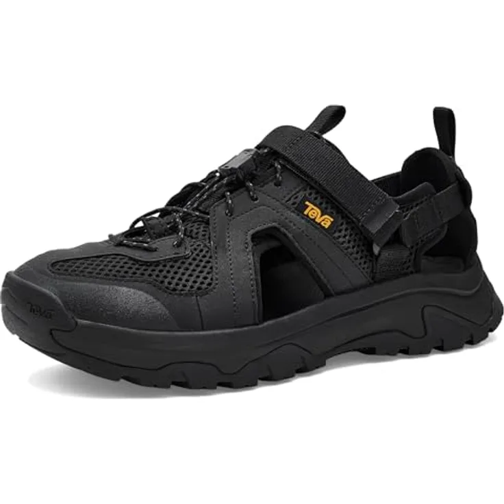 Teva Hurricane XLT3 Closed-Toe, Wanderschuhe mit atmungsaktivem Obermaterial und rutschfester Gummi-Sohle, schwarz