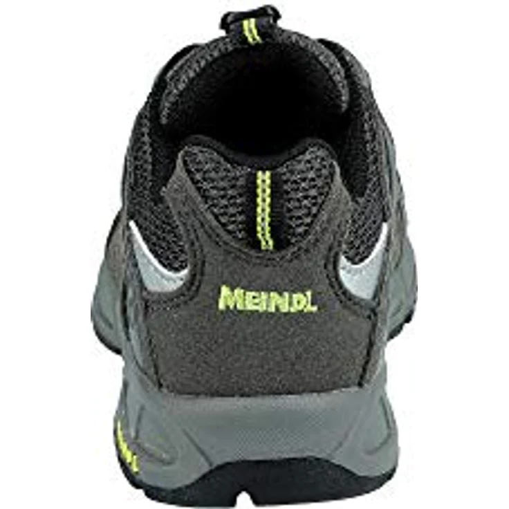 Meindl Nebraska Wanderschuh, schwarz, aus Nubukleder mit Clima Fußbett AIR-ACTIVE® und Meindl Magic Light Trail Sohle, ca. 410g (Gr. 8) – Bild 4