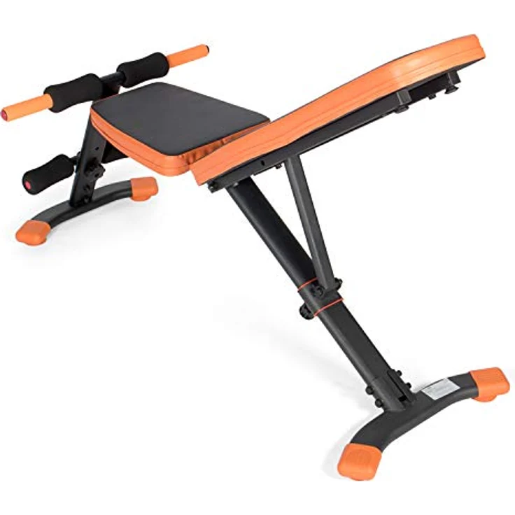 SportPlus | Newest edition | multifunktionale Trainingsbank | Sit-Up Bank mit 6-stufig einstellbarer Rückenlehne (-24°/0°/19°/36°/53°/79°), Fitnessbank für Ganzkörpertraining, platzsparend, bis 100 kg – Bild 5