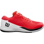Wilson Rush Pro Ace Allcourt-Schuhe, Komfort und Stabilität, Rot, EU 43 1/3