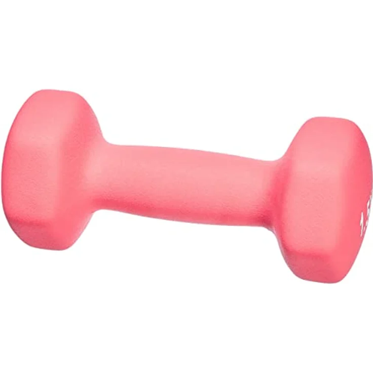 Amazon Basics Neopren Hanteln Gewichte,3.0 Pink,2er-Set (2 x 1.5Kg) - Preisvergleich – Bild 2