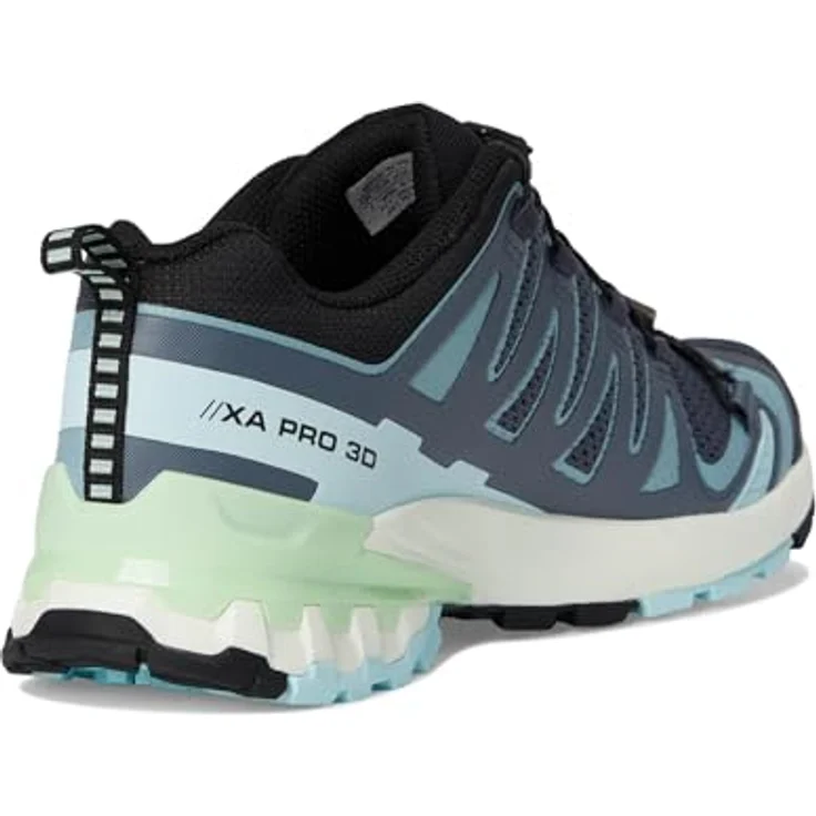 Salomon XA Pro 3D V9 Damen Wanderschuh, Multifunktionsschuh mit EnergyCell™+ Dämpfung, All-Terrain Contagrip® Außensohle, blau, Größe 6.5 – Bild 5