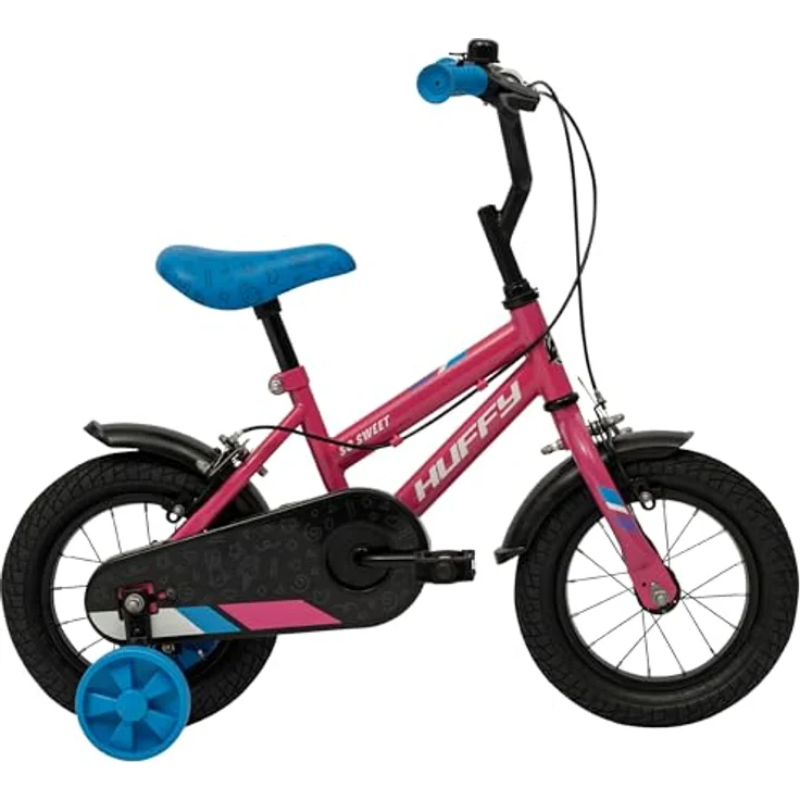 Huffy So Sweet 12-Zoll-Mädchenfahrrad, Sicherheitsmerkmale, gepolsterter Sattel, rosa – Bild 2