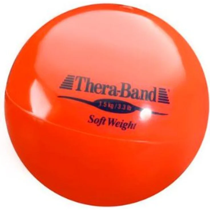 Thera-Band Gewichtsball Thera-Band Soft Weight, rot - 1,5 kg, Durchmesser 11,0 cm – Bild 1