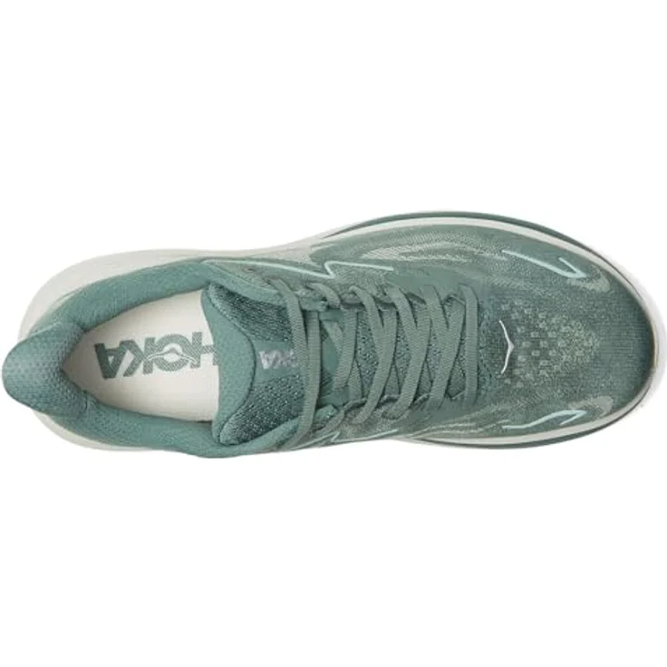 Hoka Clifton 10, leichter Laufschuh mit optimaler Dämpfung, FERN/TRUFFLE SA, Größe 45 1/3 – Bild 3