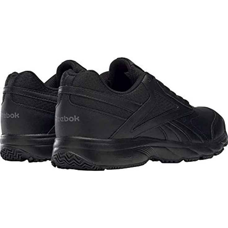 Reebok Work N Cushion, Herren Sneaker aus Leder und Synthetik, schwarz, Größe 11 mit rutschhemmender Außensohle und atmungsaktivem Innenfutter – Bild 6