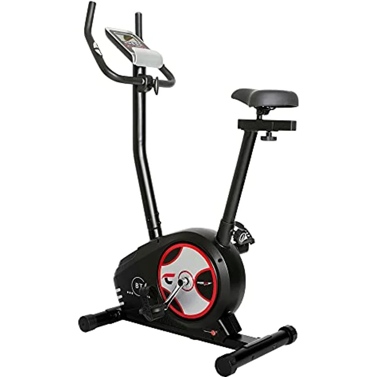 Christopeit Sport Ergometer Fahrrad-Heimtrainer BT 4-24-Stufig, bis 120kg Gewicht, 7kg Magnet-Bremssystem, LCD-Display – Bild 1