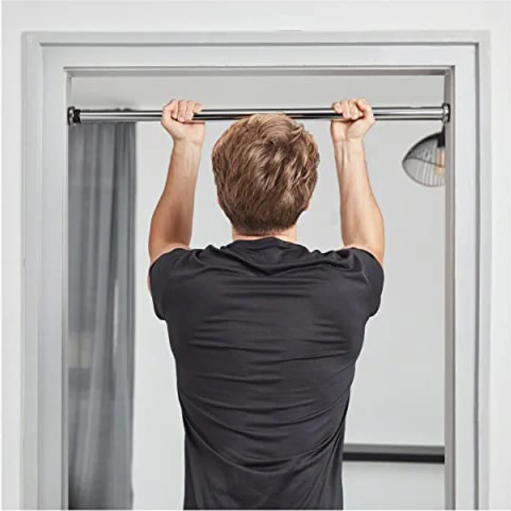 Sport-Tec Türreck Reckstange Klimmzug Klimmzugstange Bauchtrainer Türstange Turnstange – Bild 4