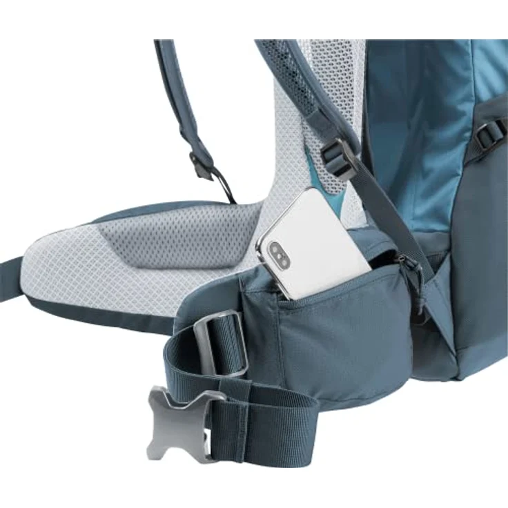 deuter Futura Pro 40 Wanderrucksack, L, Atlantic-ink - Maximale Belüftung und perfekte Lastübertragung – Bild 5