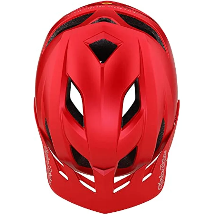 Troy Lee Designs Flowline Mips Downhillhelm Rot XL-2XL - Velohelm mit innovativem Mips System, in XL-2XL (60 - 63 cm) – Bild 4