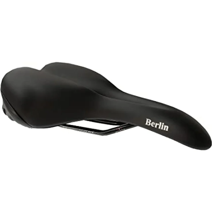 P&P Procycling Velosattel Bequemsattel Berlin 030, schwarz, 265x190 mm, 604g – Bild 2