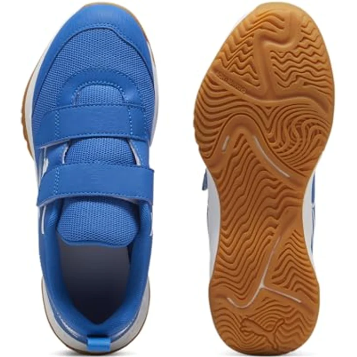 PUMA Varion II, Kinder Laufschuhe mit Variofoam Dämpfung und Klettverschluss, blau, Grösse 33 – Bild 6