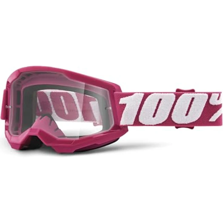 100% Strata 2, Skibrille für Kinder mit Antifog-Beschichtung und transparenter Glasfarbe – Bild 1